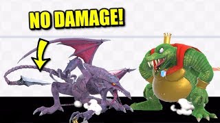 Super Smash Bros. Ultimate - Who Can Survive Ridley's Down B With No Damage?