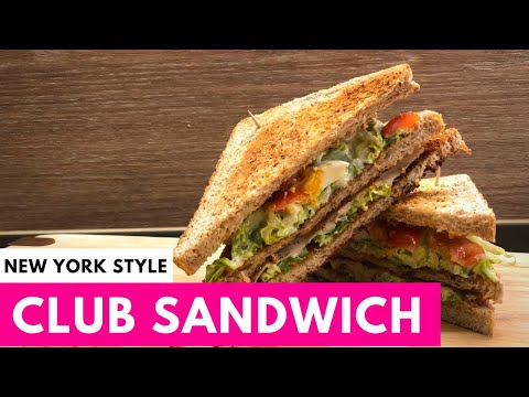 New York Chicken Club Sandwich - quick, easy and delicious