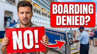 10 Reasons You Could Be Denied Boarding Your Cruise (Don't Make This Mistake)