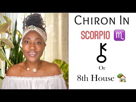 Chiron 🤕 im Skorpion ♏ oder 8. Haus 🏡 // Astrologie // #Chiron #Skorpion #Astrologie