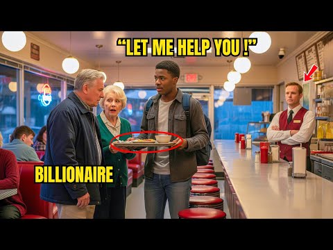 Black Boy Gave Up His Meal for an Elderly Couple — Next Day, a Millionaire Was Waiting at His Door