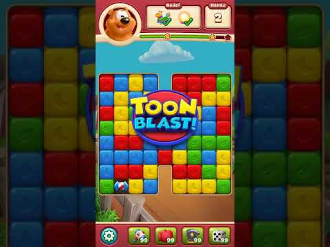 Toon Blast 3541 - 3550 ??!! 🌛 🌞 🌜