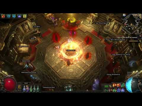 [POE 3.19] Ignite Ethereal Knives Elementalist | Minotaur kill