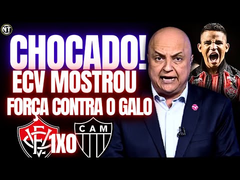 ANDRÉ HENNING EM CHOQUE COM TORCIDA DO VITÓRIA! VITÓRIA 1X0 ATLETICO MG