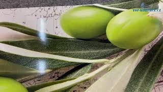 Kuchyňský panel ABS plast Italské olivy 3000x600mm 1,5mm