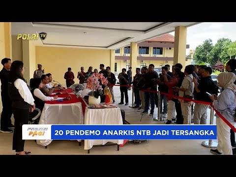 POLDA NTB TETAPKAN 20 TERSANGKA PERUSAKAN DAN PENJARAHAN SAAT UNJUK RASA