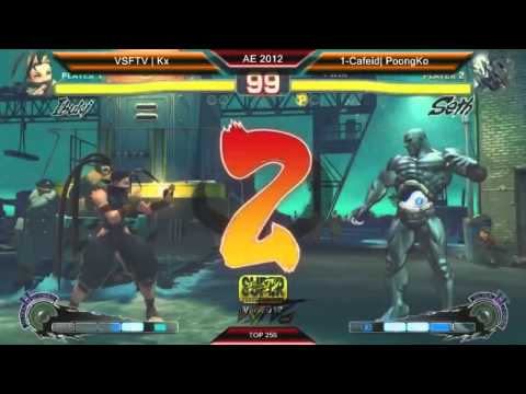 CAFEID|POONGKO x VSFTV|KX  - WGC'13 - SSF4 - Off stream