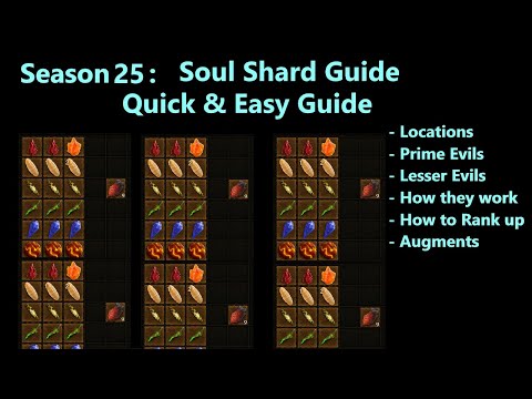 Diablo 3: Season 25 - Soul Shards - Quick & Easy Guide! Everything you need to know!