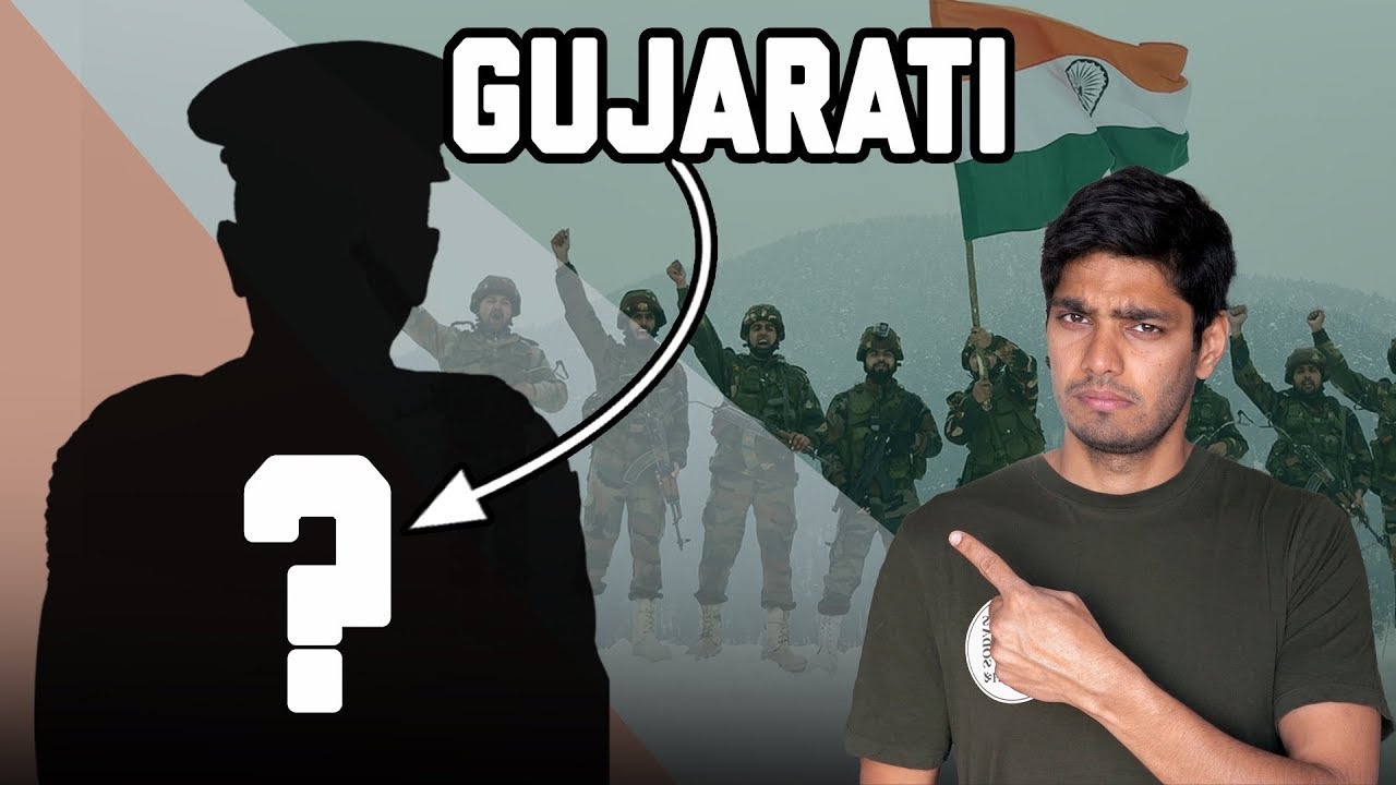 Why are Gujaratis NOT in the Indian Army?