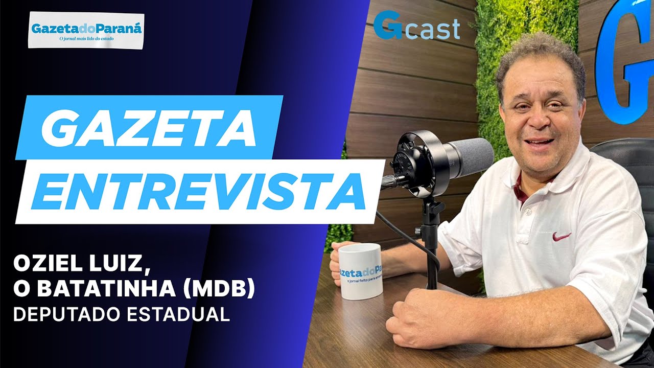 GAZETA ENTREVISTA | Eliane Alexandrino entrevista o deputado estadual Batatinha