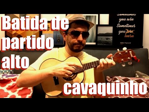 Aprenda a batida de PARTIDO ALTO no CAVACO em 3 MINUTOS!