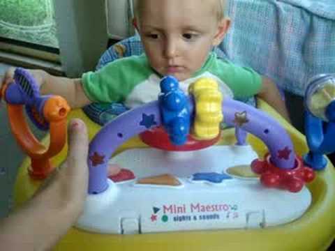 Kyle at 10 months 3 weeks in walker