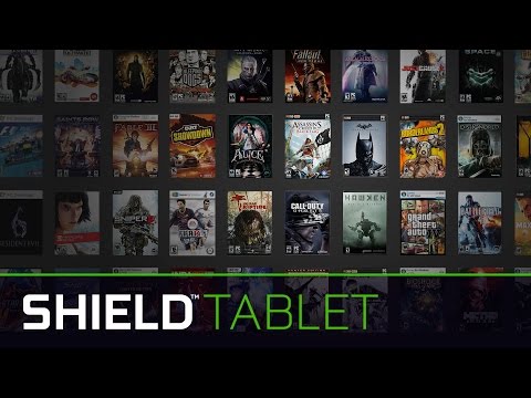 Nvidia представила геймерский планшет Shield Tablet с контроллером. Фото.