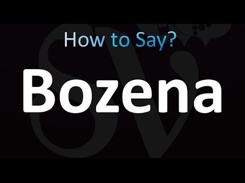 How to Pronounce Bozena (correctly!)