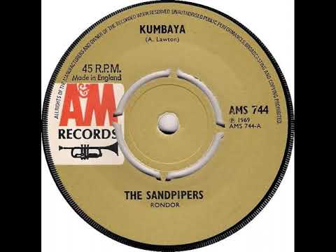 UK New Entry 1969 (58) The Sandpipers - Kumbaya