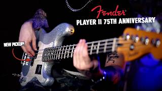 Video thumbnail for 💥 NEW! Fender Precision Bass Player II 75th Anniversary Sparkle #basslinemusicshop by Bassline Music Shop