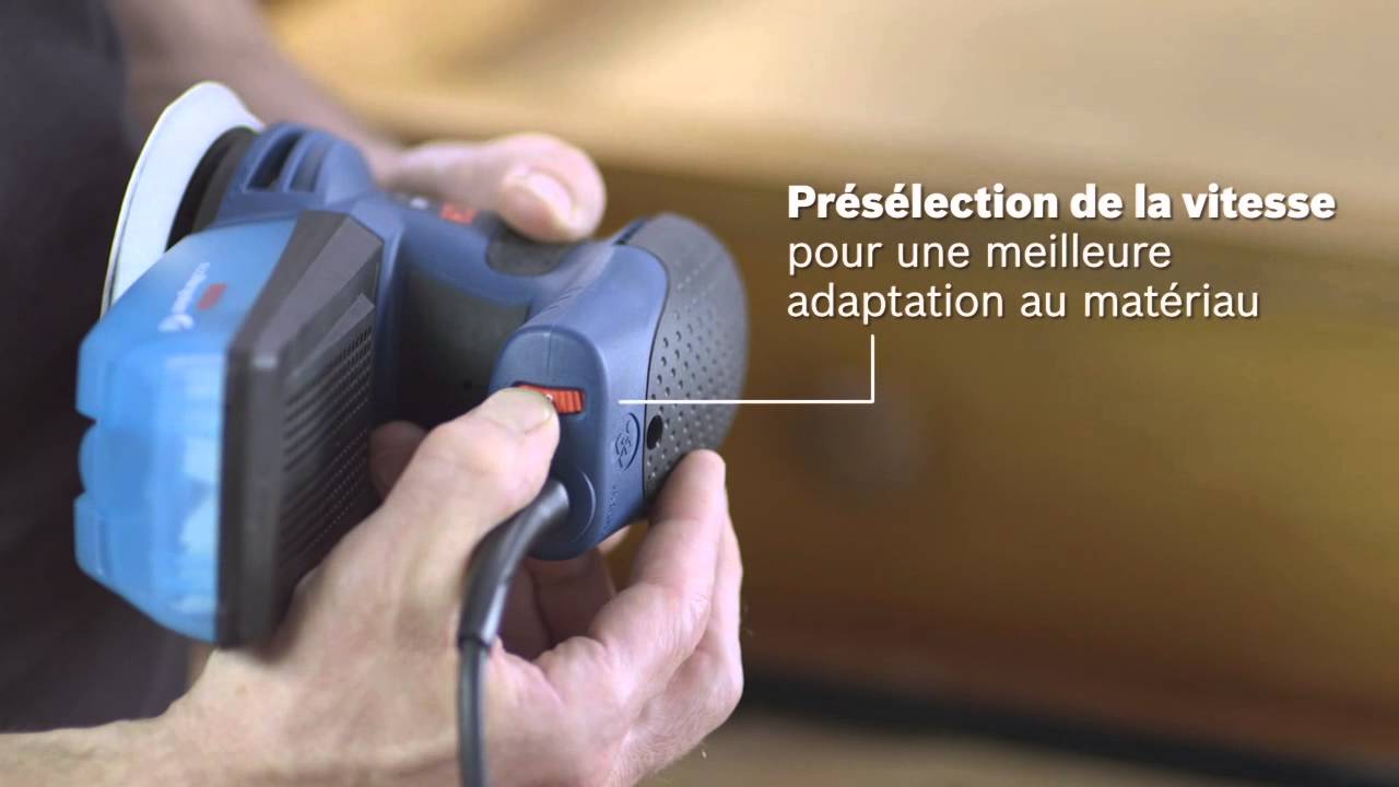 Ponceuse excentrique BOSCH