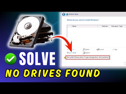 (ASUS) FIX No Drives Found Error During Windows 10/11 Installation