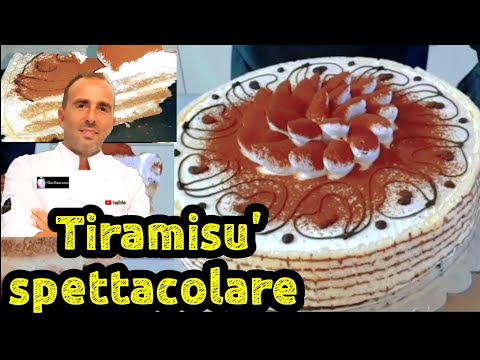 Classic Tiramisu spectacular very easy classic pastry course