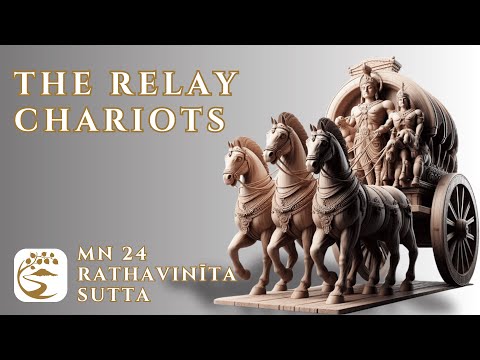 MN 24: Rathavinīta Sutta - Relay Chariots, 7 Stages of Purifications & The Goal | 10-Minute Majjhima