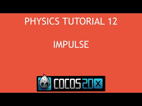 Cocos2d x C Physics Tutorial 12 Impulse