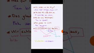 GÜNLÜK ALMANCA A1 #almancaöğreniyorum #deutschkurs #almanca #tyt #yks #almancakonuşma #telc