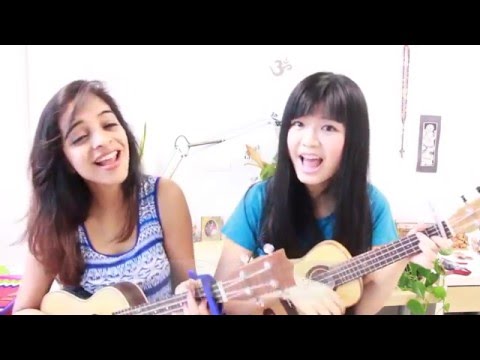 Try everything - Shakira - Zootopia - ukulele duet cover by Yiqing & Deepthi疯狂动物城主题曲 乌克丽丽弹唱 张一清