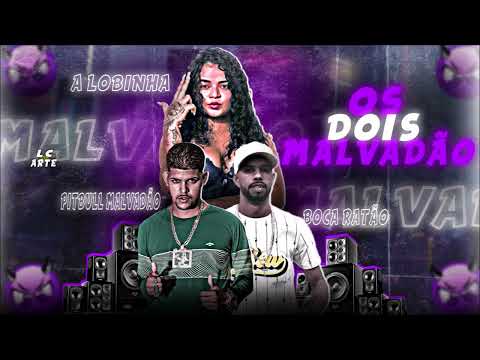 BOCA RATÃO, PITBULL MALVADÃO E MC LOBINHA - OS DOIS MALVADÃO - REMIX BREGA FUNK