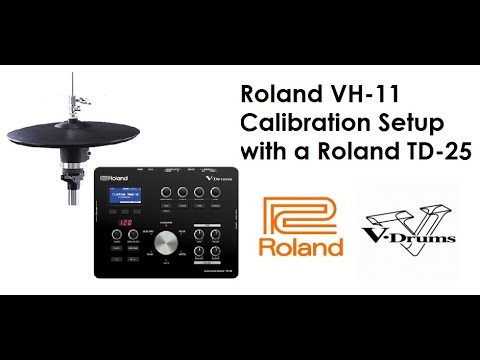 Roland VH-11 Calibration Tutorial with TD-25