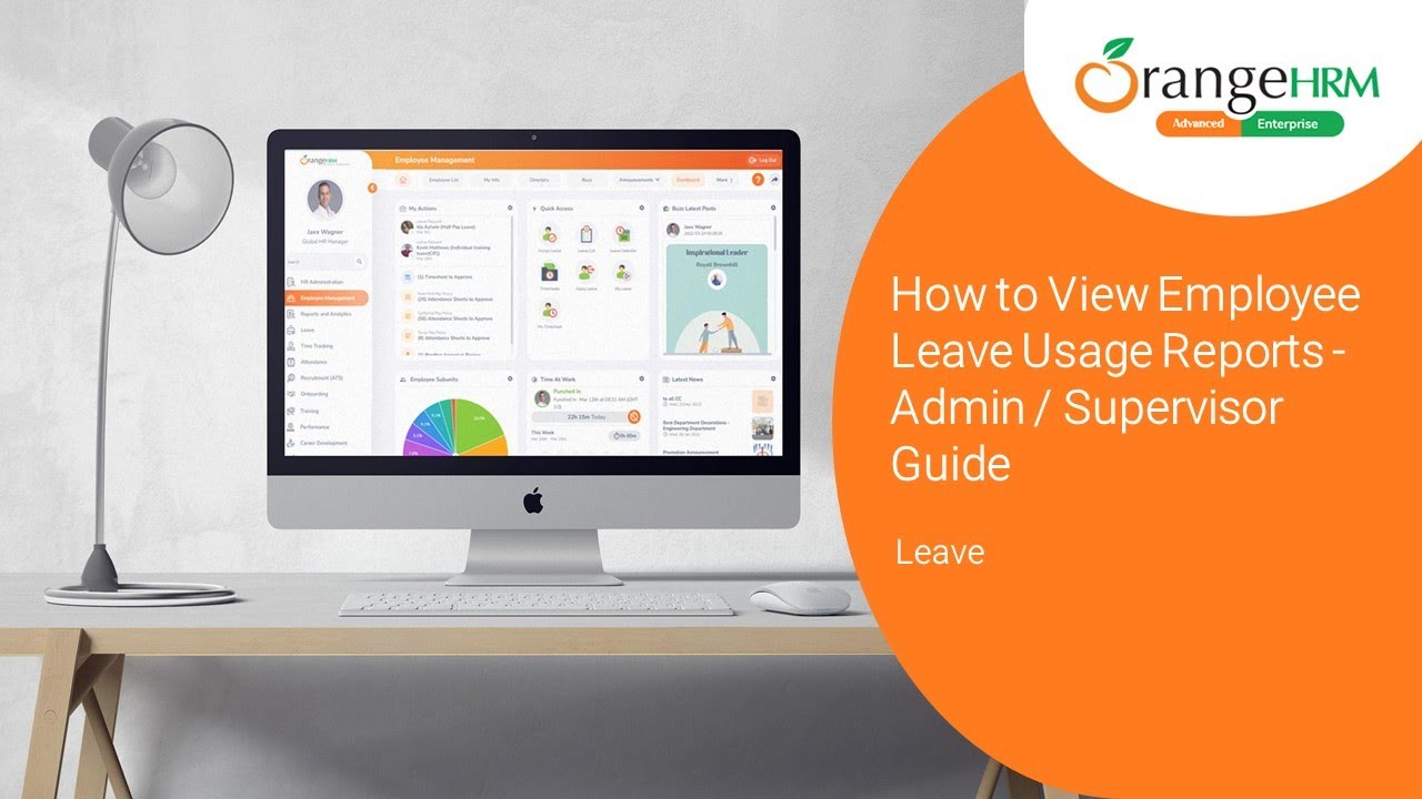 How to View Employee Leave Usage Reports - Admin / Supervisor Guide