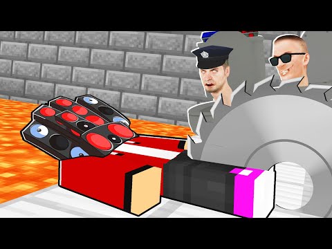 Maizen Speaker Man Got Trapped by SKIBIDI TOILET in Minecraft! - Parody Story(JJ and Mikey TV)