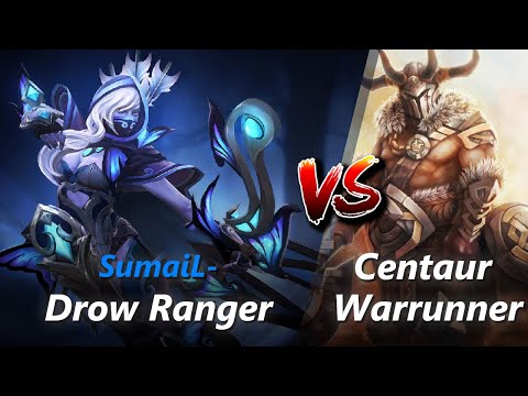 How to Drow Ranger safelane vs Centaur Warrunner/Mirana (feat. SumaiL-) | First 10 minutes