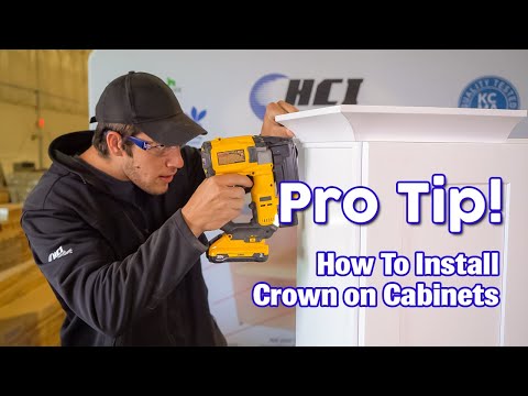 The Best Way To Install Crown Molding On Cabinetry