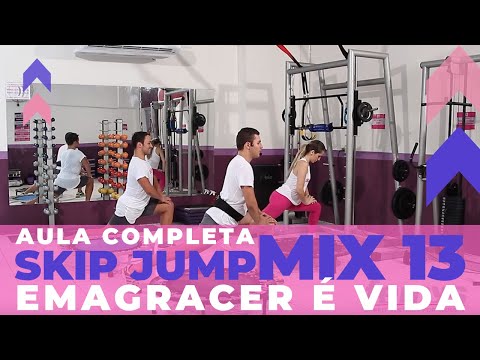 [EMAGRECER É POSSÍVEL] - AULA DE SKIP JUMP MIX 13