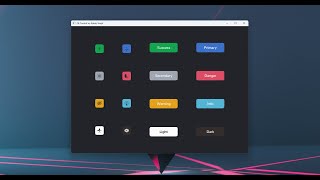 Custom QML Icon Button With Style | Qt Quick Custom Icon Button