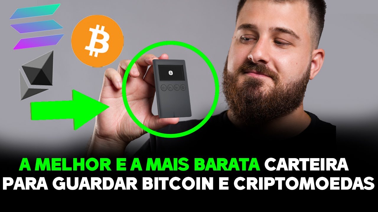 A MELHOR E A MAIS BARATA CARTEIRA PARA GUARDAR BITCOIN E CRIPTOMOEDAS!  🚨🔐