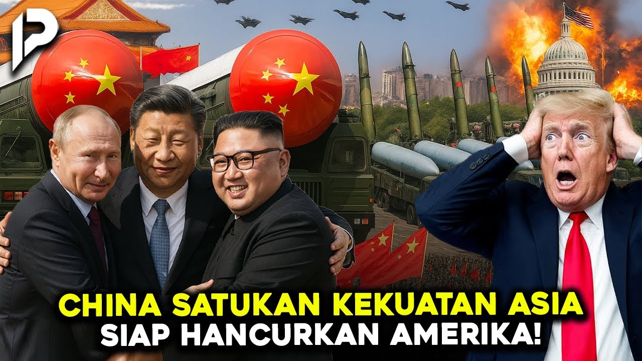 AMERIKA WAS WAS! China Berhasil Satukan Kekuatan Asia, Siap Tantang Dominasi Trump