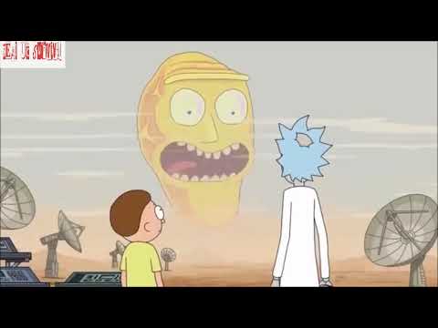 Rick 'Gets Swifty' with a Backhand  (Joely & Madrush MC vs AVJ vs Rick & Morty * Unofficial * )