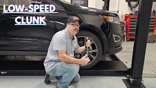 Low-Speed Front End Clunk on Ford Vehicles – Sway Bar End Link Repair!