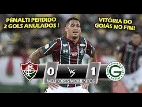 JOGO CHEIO DE EMOÇÕES ! Fluminense 0 x 1 Goiás - Melhores Momentos (COMPLETO) - Brasileirão 2019