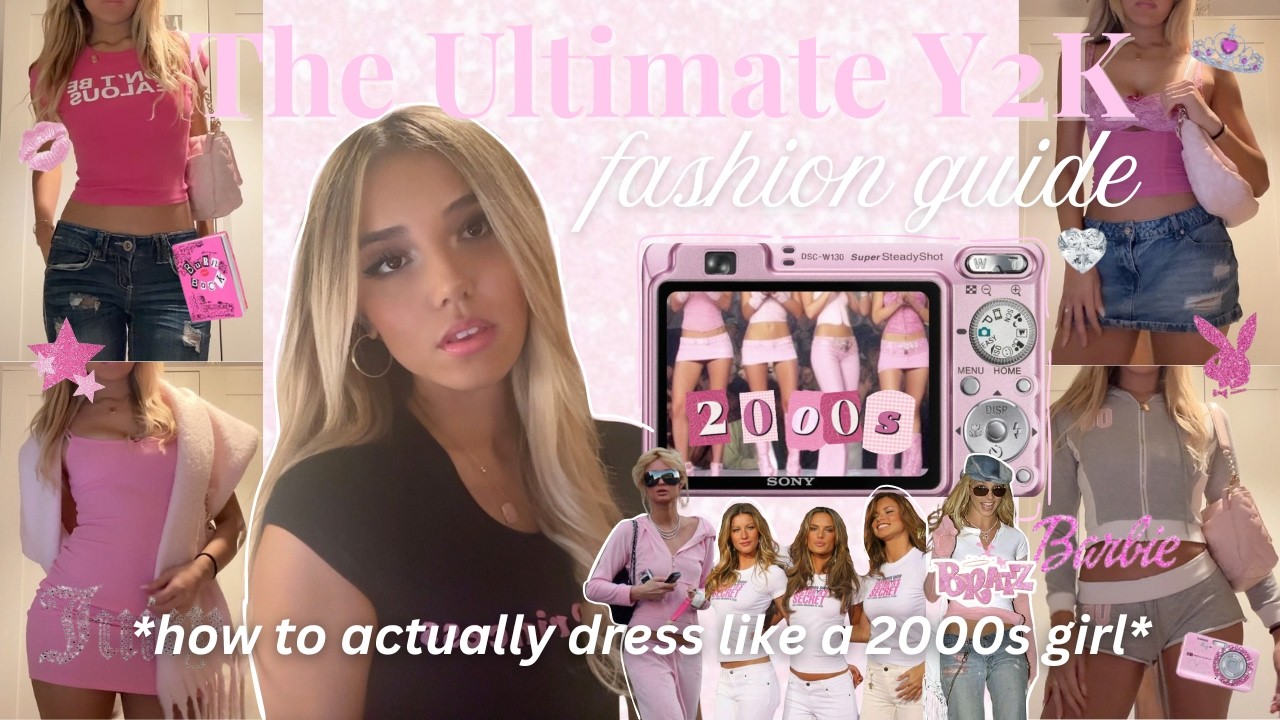 HOW TO ACTUALLY DRESS LIKE A 2000s GIRL ☆ Ultimate Guide to McBling & Y2K Celebrity Fashion ✨🎀