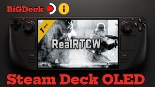 RealRTCW Gameplay on Steam Deck OLED | Enhanced Graphics and Modern Support