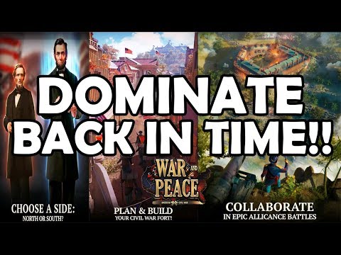New Historical Strategy Game | War & Peace: American Civil War - YouTube