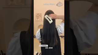 Kareyskiy soch turmak qilish🐾 #hairstyle #obuna_bolishni_unutmang @YouTube / @immissjennie