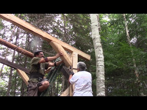 The Woodpecker Ep 265-  How I did my new woodshed at the cottage part1