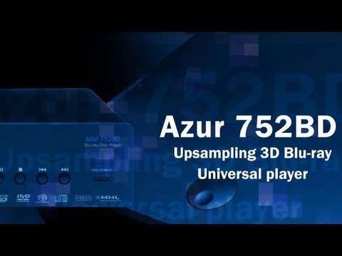 Azur 752BD Universal Upsampling Blu-ray, DVD & CD player