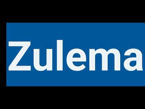 How To Pronounce zulema | Pronounce zulema | Pronunciation Of zulema