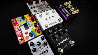 Pedal Combo: Bass-Syntax Error + Blackhole + ECCOS + Zelzah + Mirage + Signal Path Selector-CooperFX