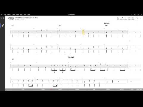 I Just Wanna Make Love To You ( Etta James ),Tablatura e base Senza Basso-Backing bass track-NO BASS