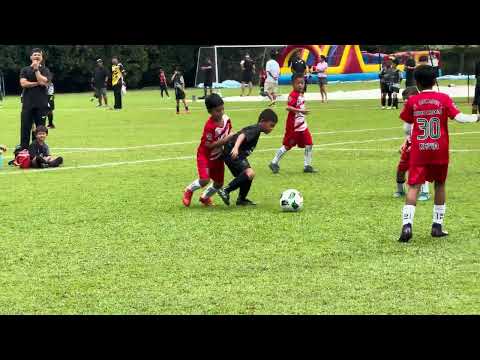 La Amistad FC VS St Michael’s SA Team 1. Win 3-0. SGIA National Day Tourney, U8 Mixed, 3AUG2025.